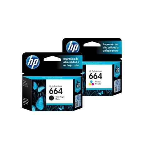 Pack Cartuchos hp 664 Original Negro / Tricolor 1115/2135-0