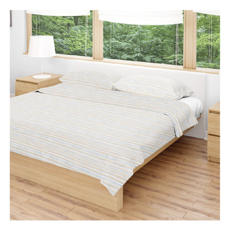 SABANA ESTAMPADA 144 HILOS AMA HOME 1 1/2 PLAZAS DISEÑO #13 + 1 FUNDA-0