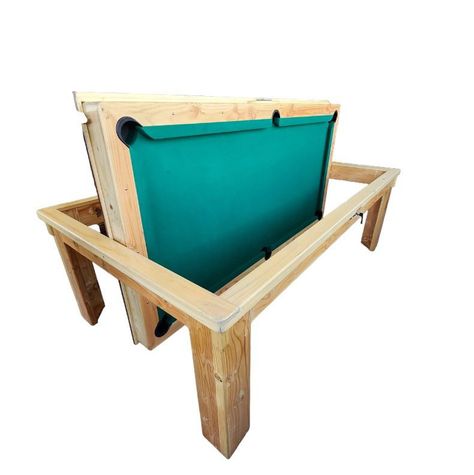 Mesa de Pool + Cubierta de comedor Modelo Roma Giratoria-1