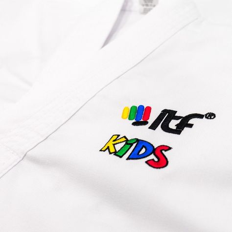 Dobok Itf Fujimae Kids ( 115cm a 125cm) c/ cinturón blanco-5