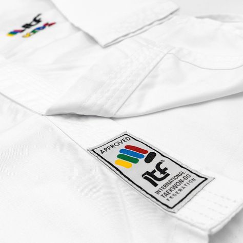 Dobok Itf Fujimae Kids ( 115cm a 125cm) c/ cinturón blanco-7