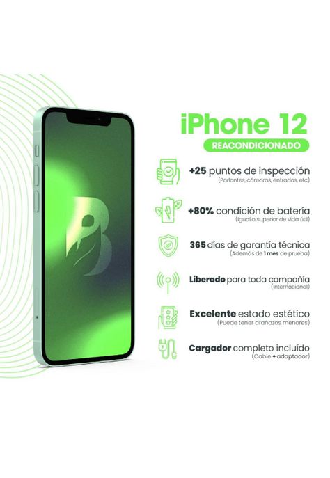 iPhone 12 64GB - Verde Menta-5