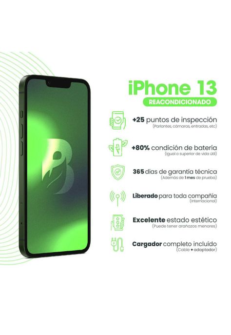 iPhone 13 128GB - Verde Alpino-5