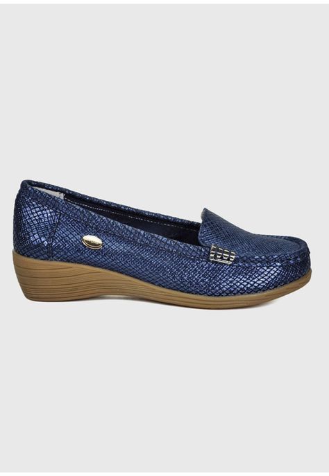 Mocasín Helen Azul-1