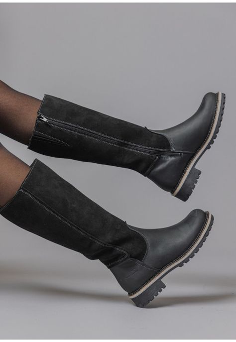 Bota Calista Negro-2