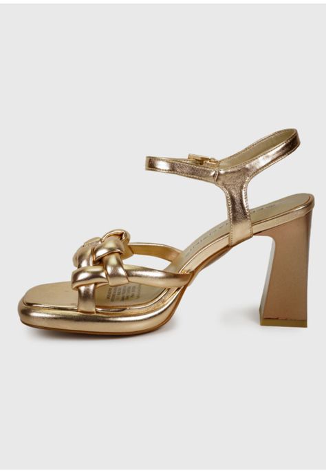 Sandalia Danet Dorado-5