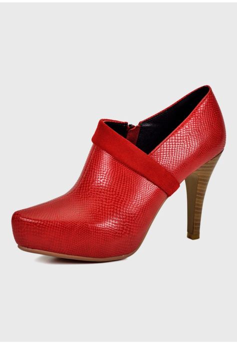 Zapato Aleyda Rojo-0