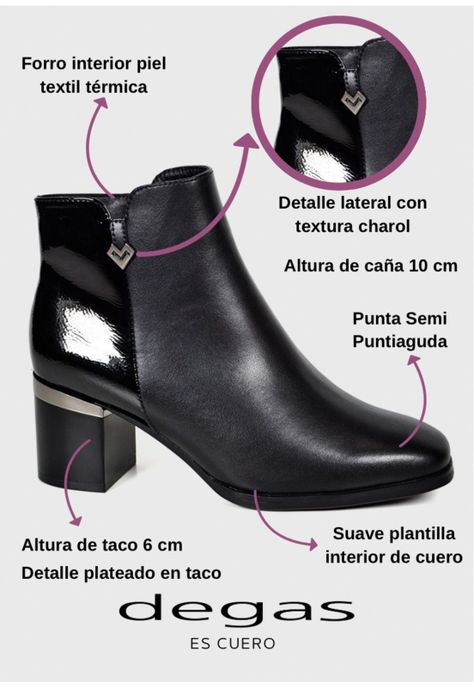Botín Cuero Anadalai Negro-2