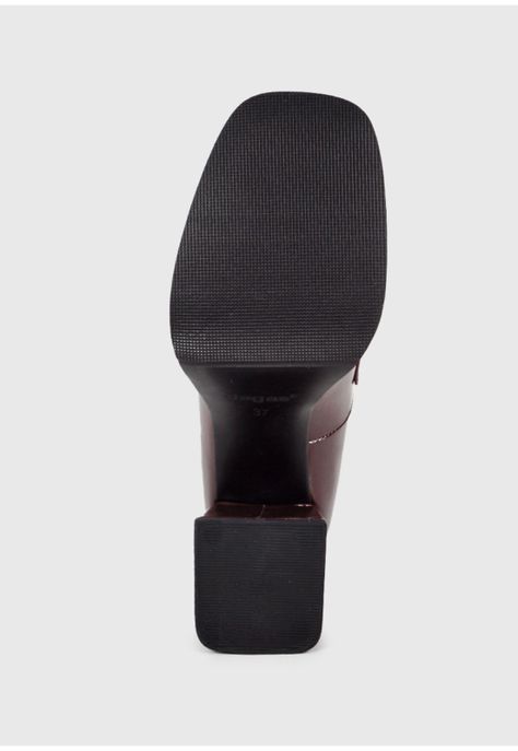 Zapato Cuero Zanila Burdeo-7