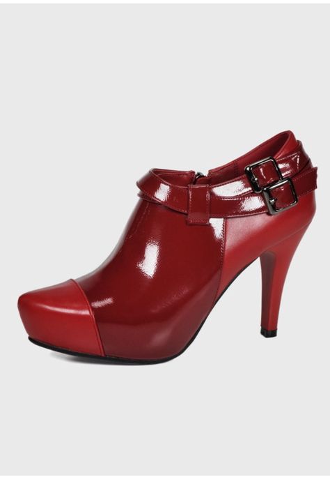 Zapato Carlota Rojo Charol-0