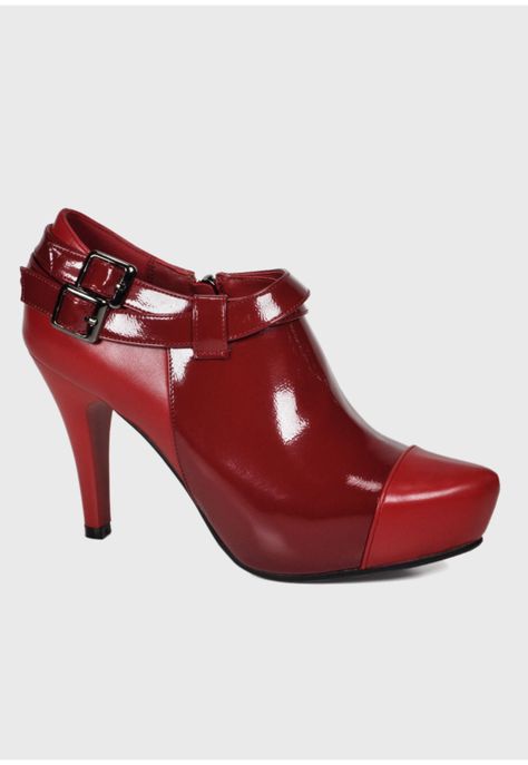 Zapato Carlota Rojo Charol-1