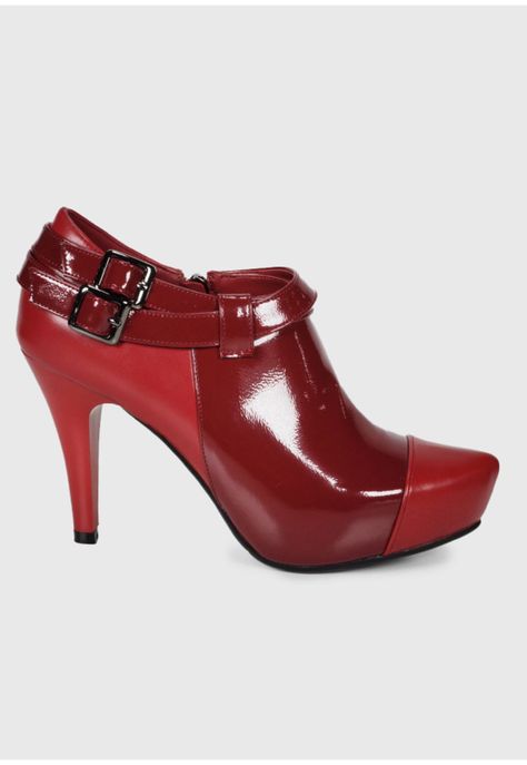 Zapato Carlota Rojo Charol-3