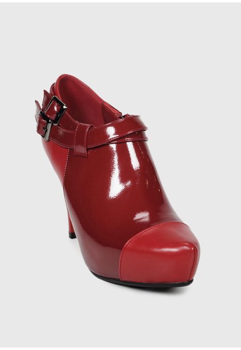 Zapato Carlota Rojo Charol-4