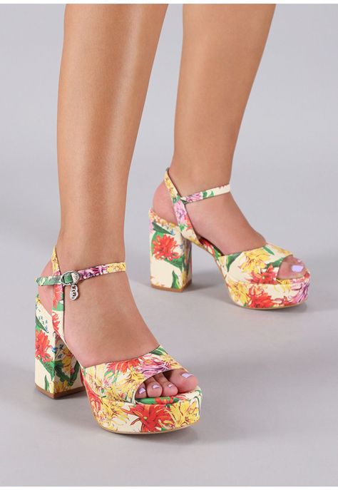Sandalia Flora Multicolor-0