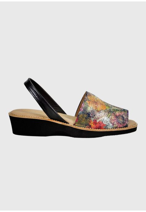 Sandalia Lizyl Negro multicolor-1