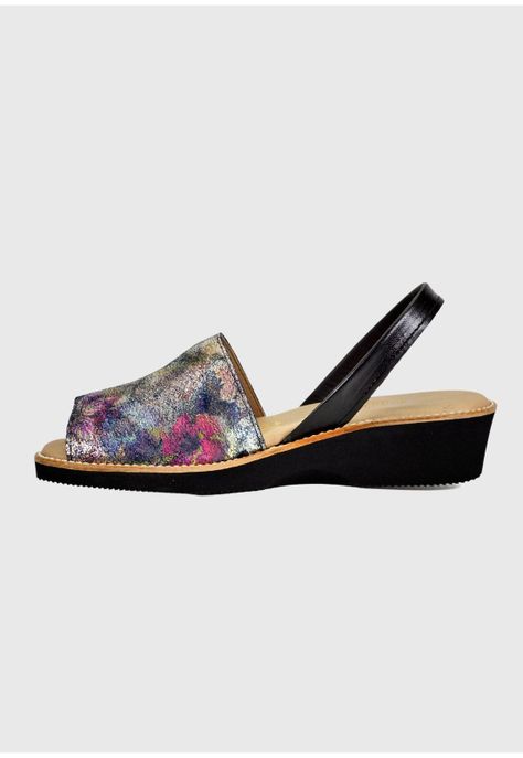 Sandalia Lizyl Negro multicolor-3