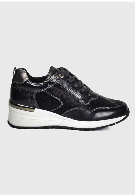 Zapatilla Gemma Negro-1