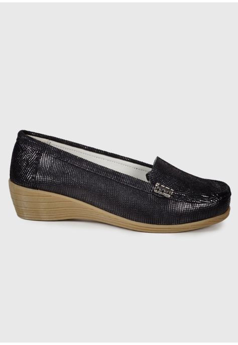 Mocasín Cuero Helen Negro-1