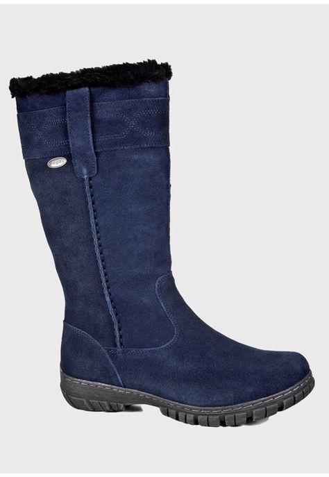 Bota Focia Azul-8