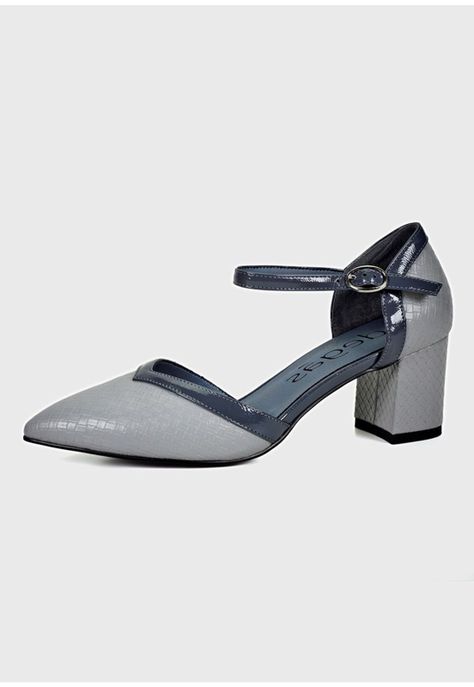 Sandalia Claudia Gris-0