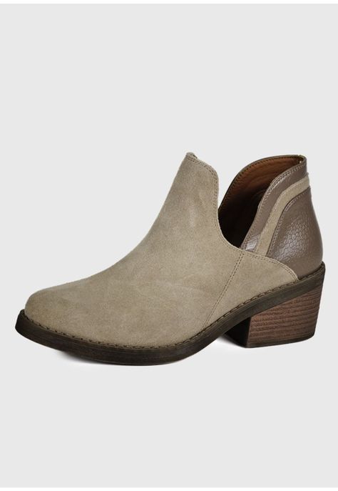 Botín Xiana Beige-0