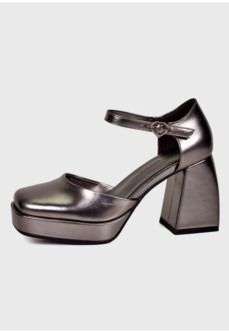Sandalia Colette Plateado-1