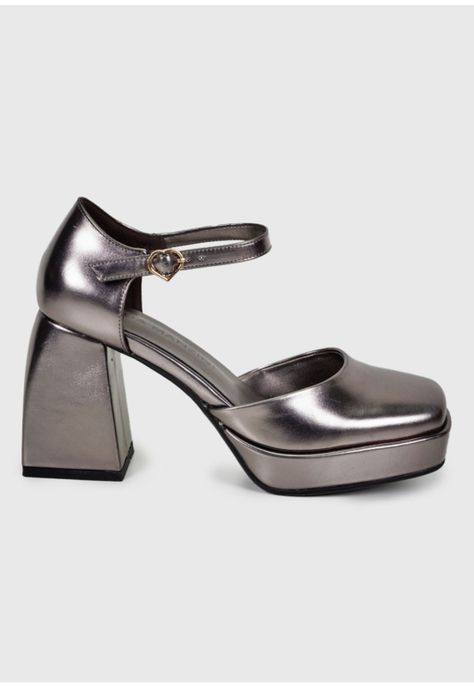 Sandalia Colette Plateado-3