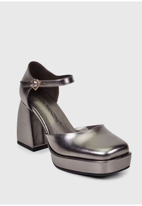 Sandalia Colette Plateado-5
