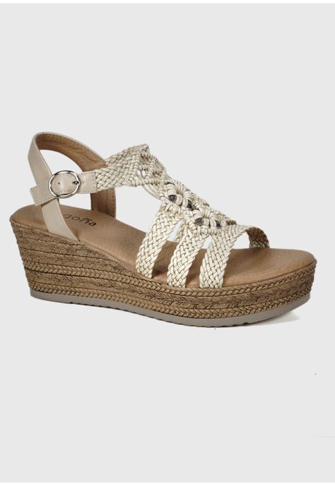 Sandalia Roma Beige-1