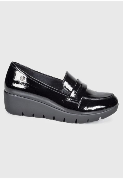 Mocasín Mujer Tainara Negro -1