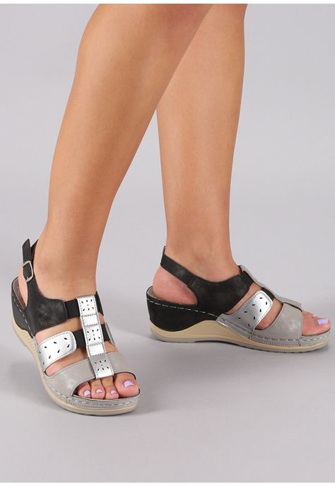 Sandalia Renie Gris-0