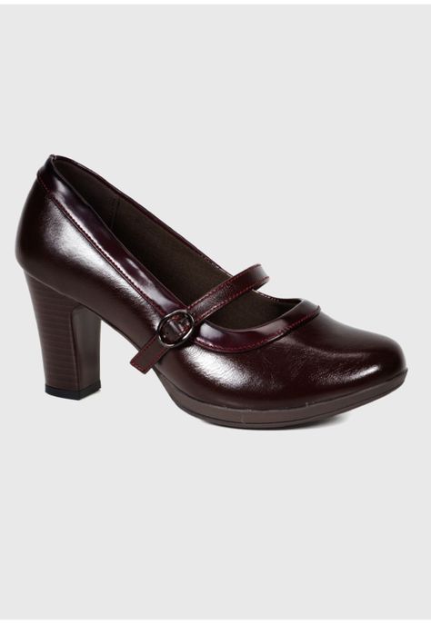 Zapato de Cueca Landy Burdeo-1