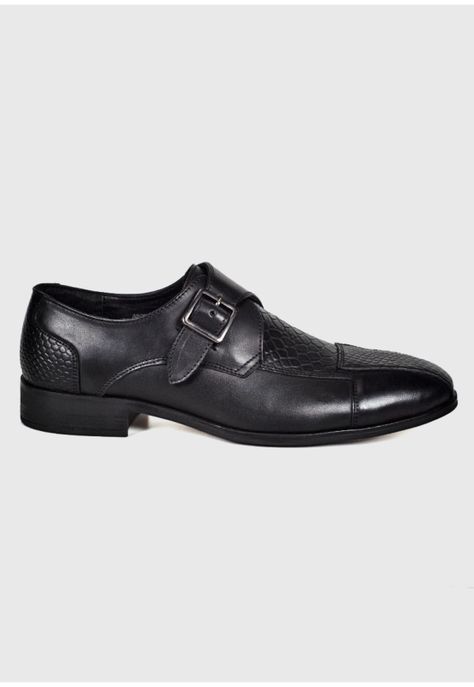 Zapato Cuero Verona Negro-2