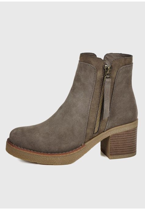 Botín Manier Taupe-0