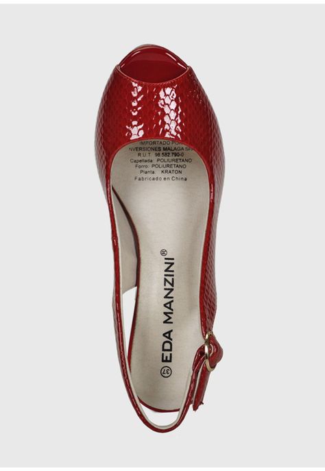 Sandalia Haidee Rojo-6