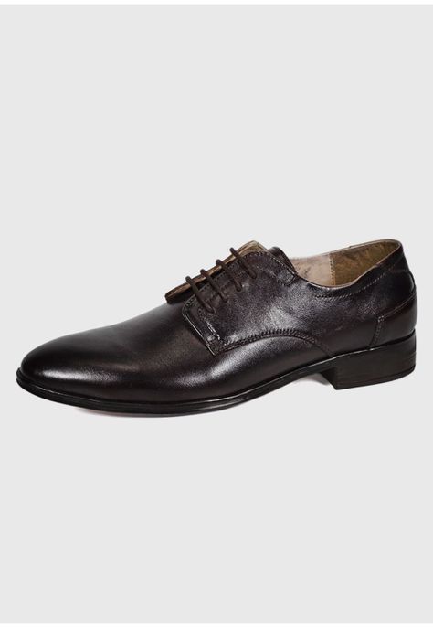 Zapato Cuero Milan Café Oscuro-0