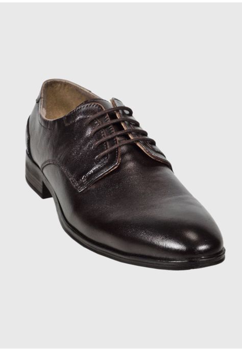 Zapato Cuero Milan Café Oscuro-3