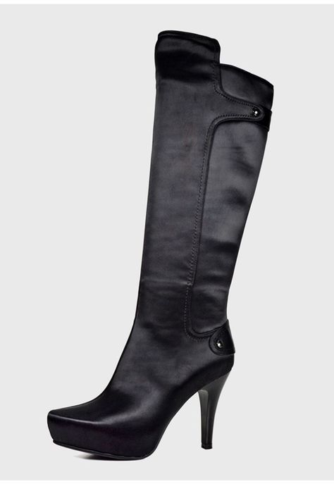 Bota Hamilton Negro Satin-0
