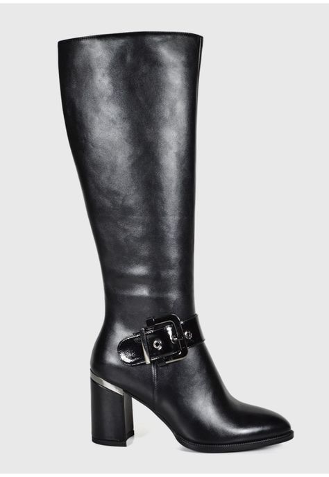 Bota Mujer Liena Negro -1