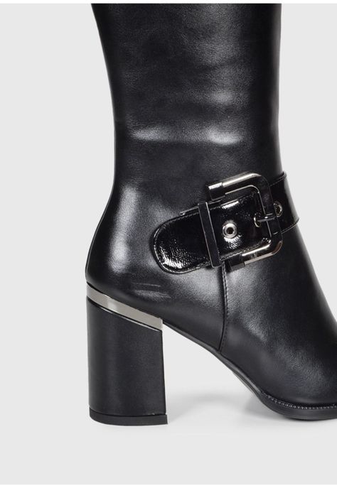 Bota Mujer Liena Negro -6
