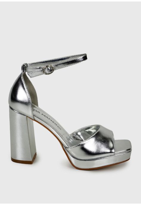 Sandalia Ariadna Plateado-5