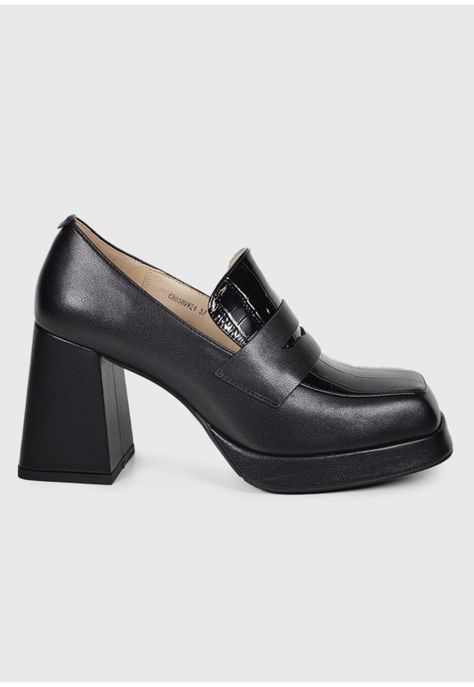 Zapato Cuero Zanila Negro-2