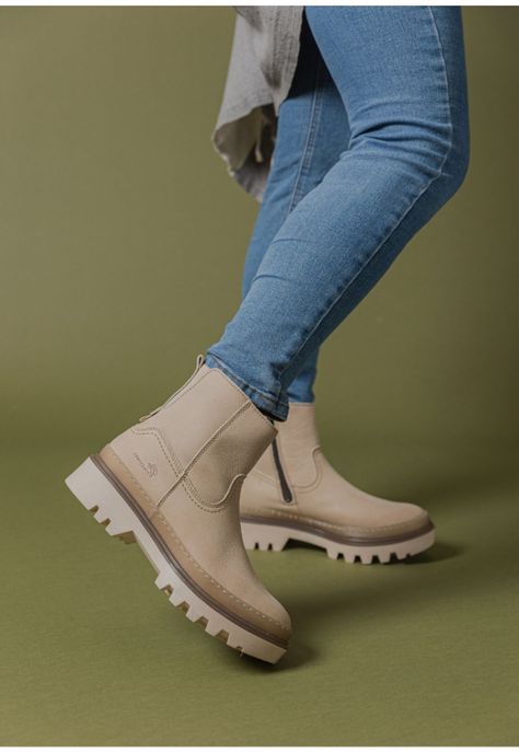 Botín Melissa Beige-3