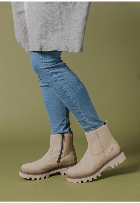Botín Melissa Beige-7