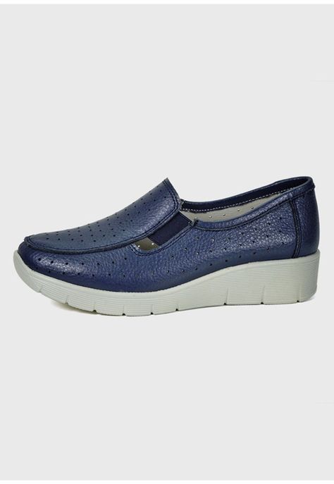 Mocasín Aranna Azul-0