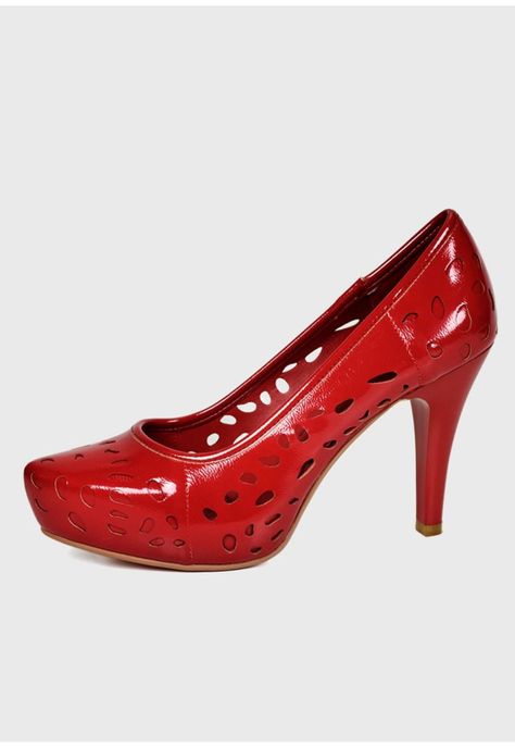 Zapato Elsie Rojo-1