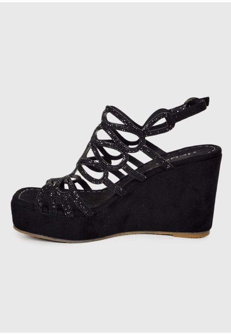 Sandalia Cuero Keysha Negro-4
