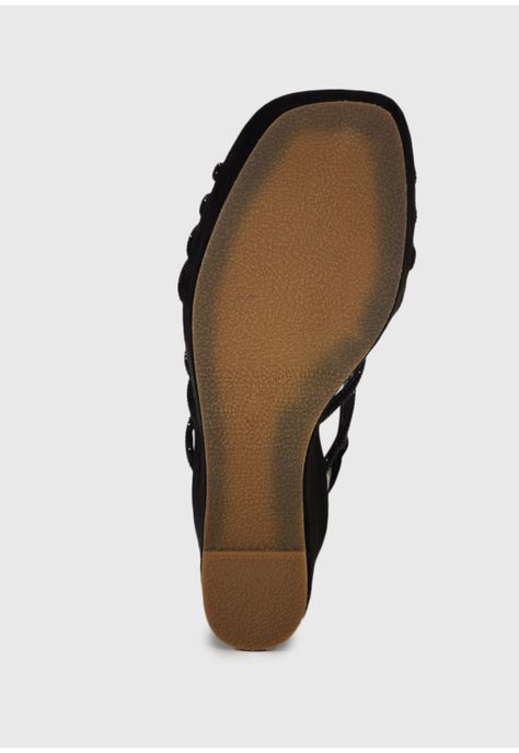 Sandalia Cuero Keysha Negro-6