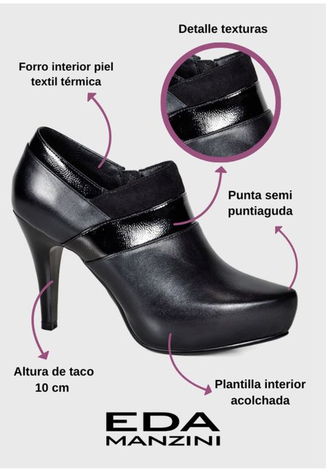 Botín Mujer Hestia Negro -2