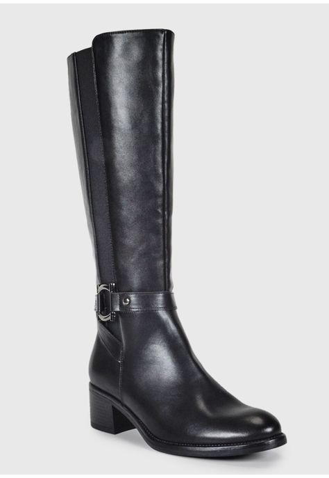 Bota Mujer Dayris Negro -1